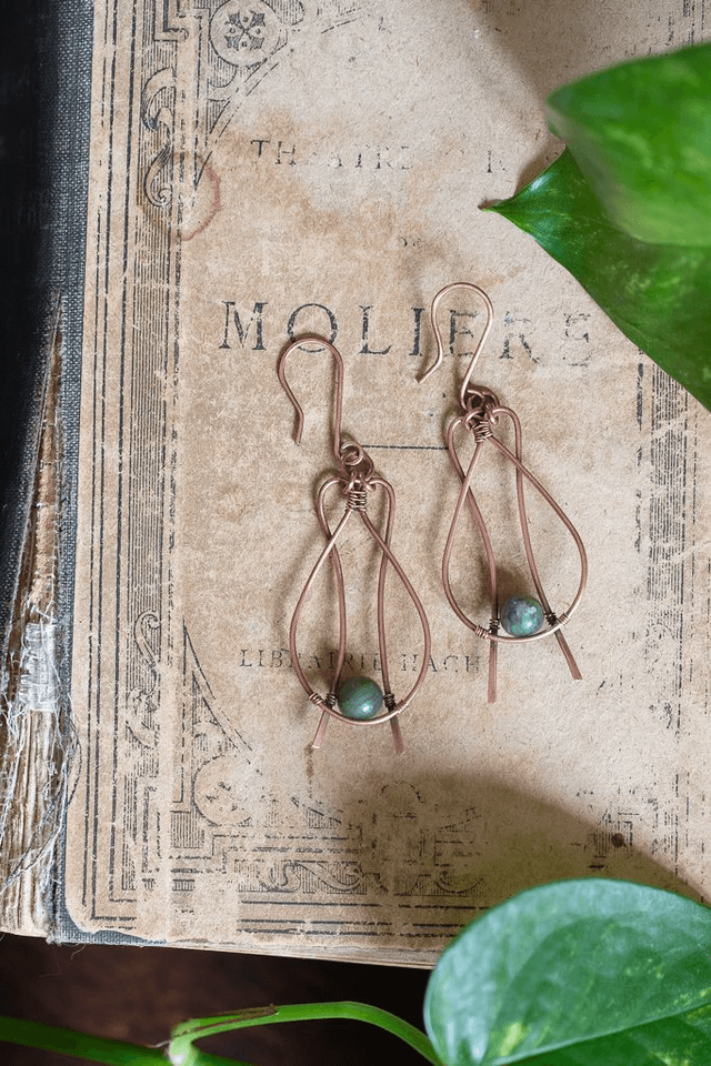 Boucles d'oreille Blad