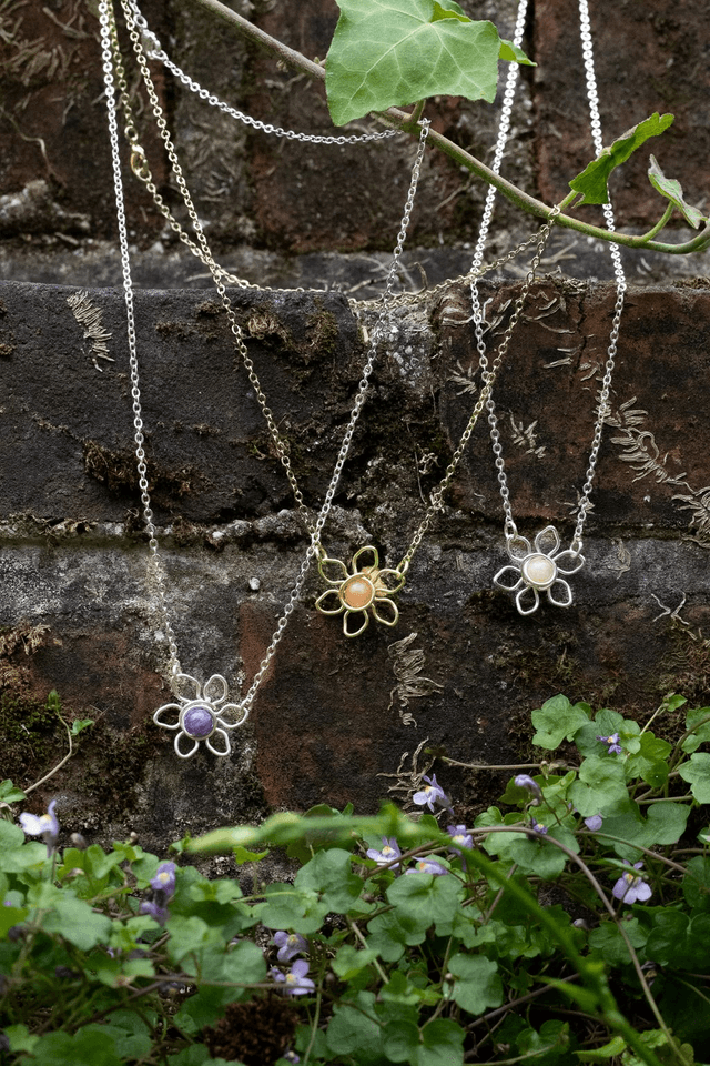Collier Blomst