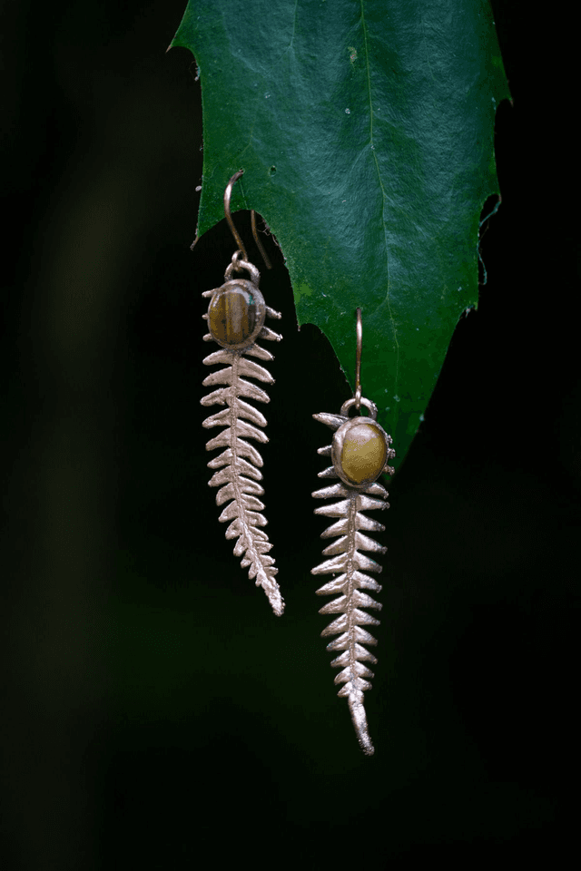 Boucles d&#039;oreille Fern