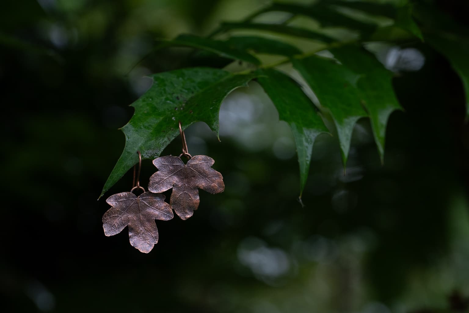 Boucles d'Oreille Maple